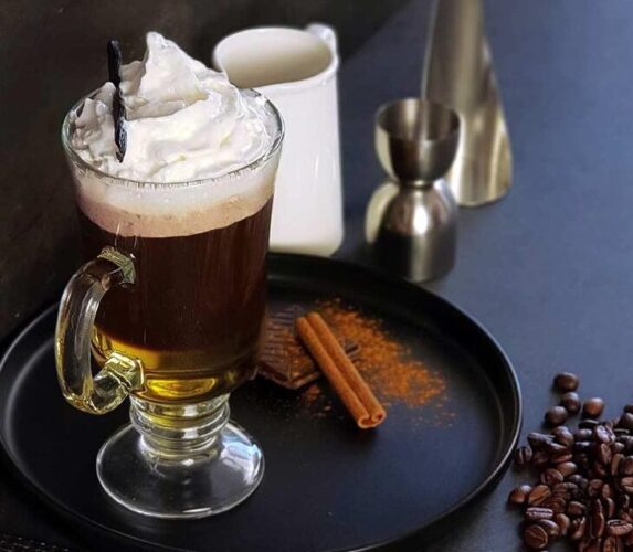 café irlandés, tipos de café